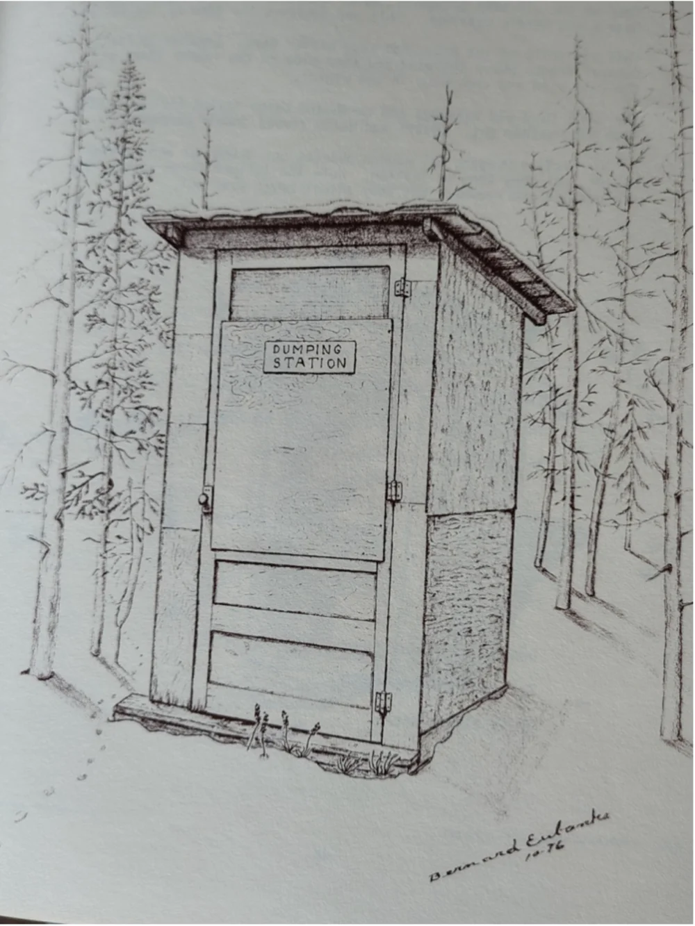 Outhouse Lore SIGNED 1ST ED Book Vintage 1977 Signed Bernard Eubanks Numbered